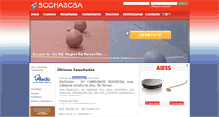 Desktop Screenshot of bochascba.com.ar